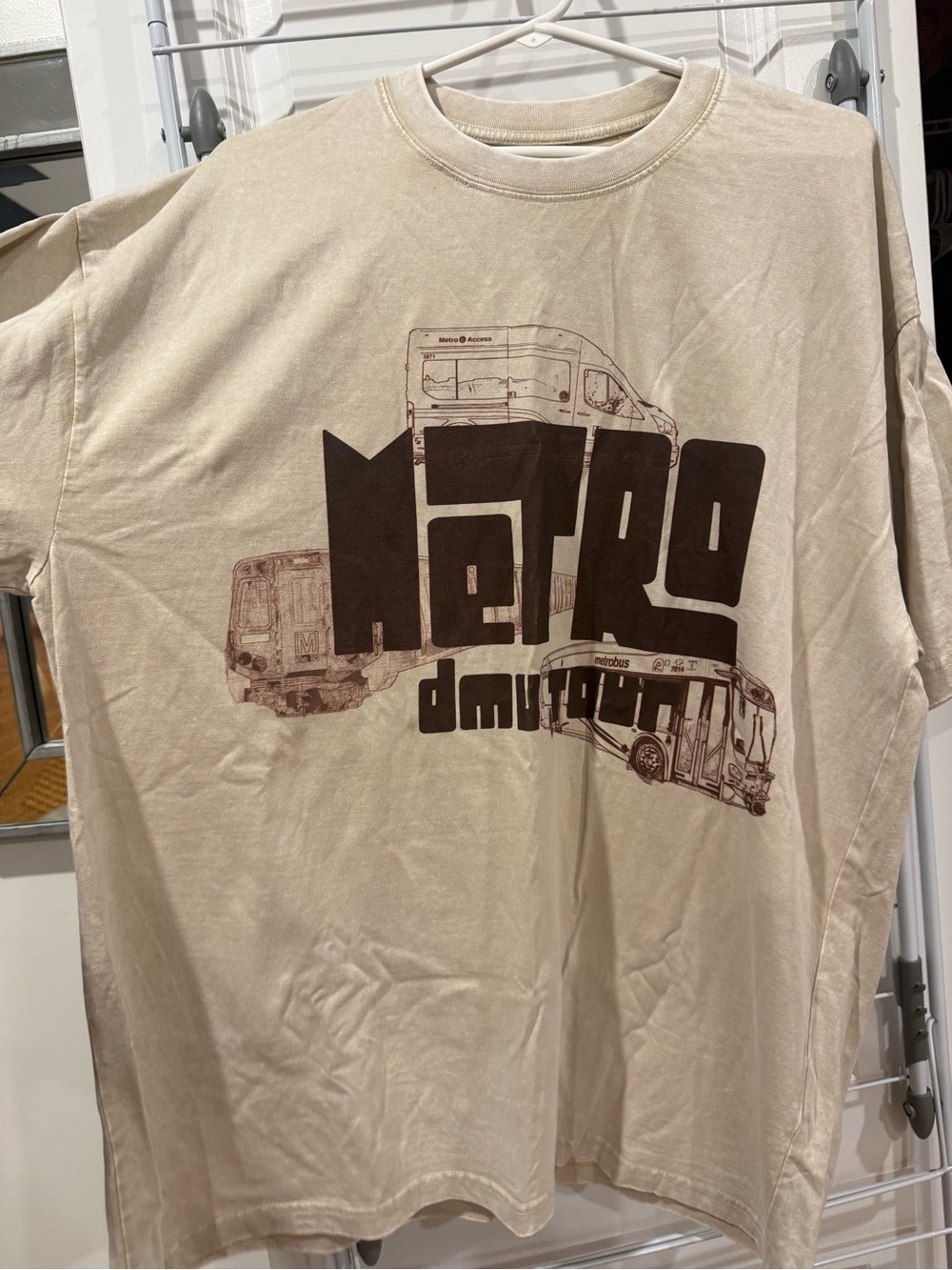 Washington DC Metro “DMV Tour” graphic tee— limited edition 2026 pop up store